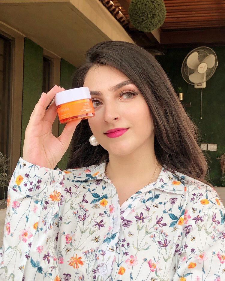Customer photo review of Supercharged Vitamin C Brightening Moisturiser