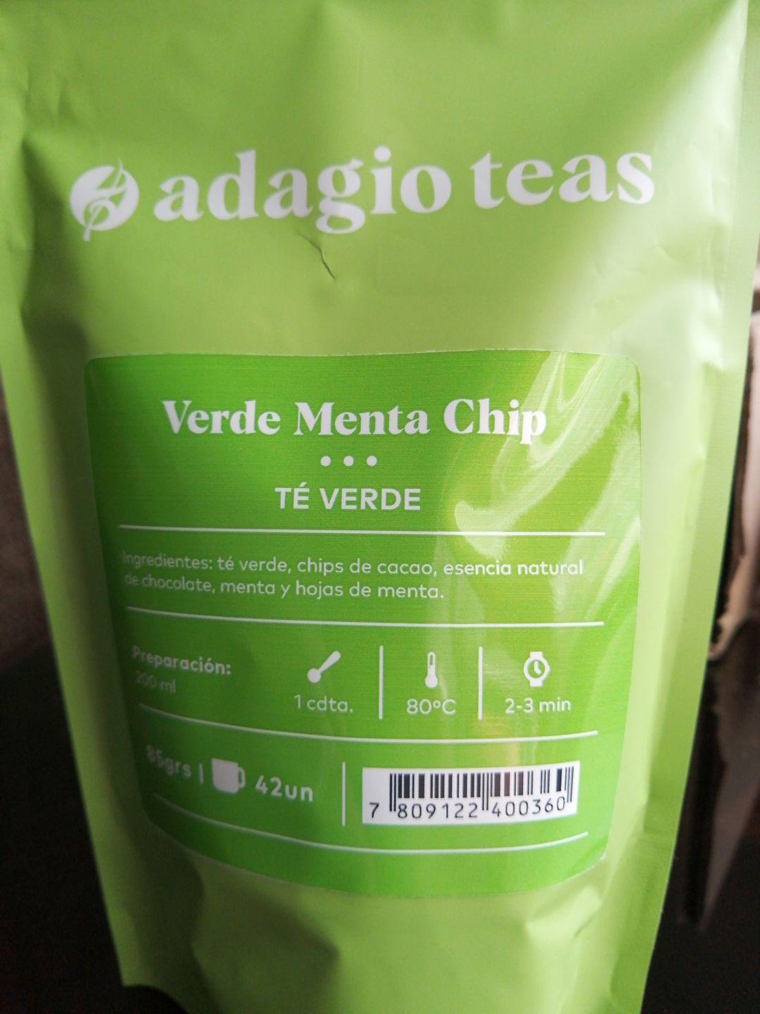 Customer photo review of Verde Menta Chip