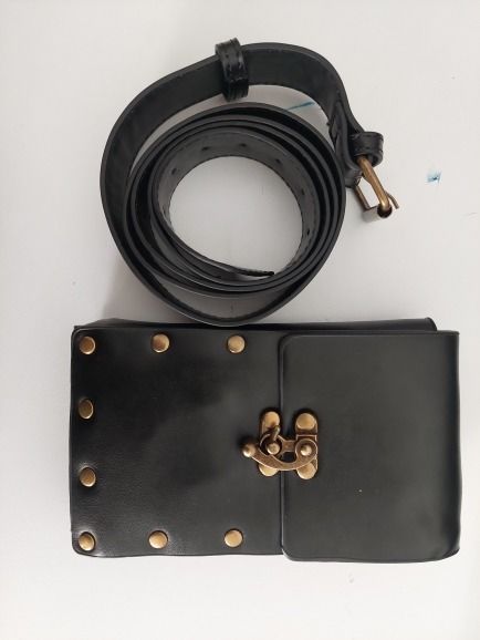 Customer photo review of Mini steampunk bag