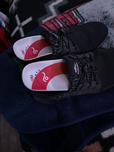 Customer photo review of Game Day Pro Insoles