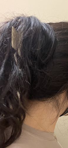 Customer photo review of Large Dreamy Claw Clip