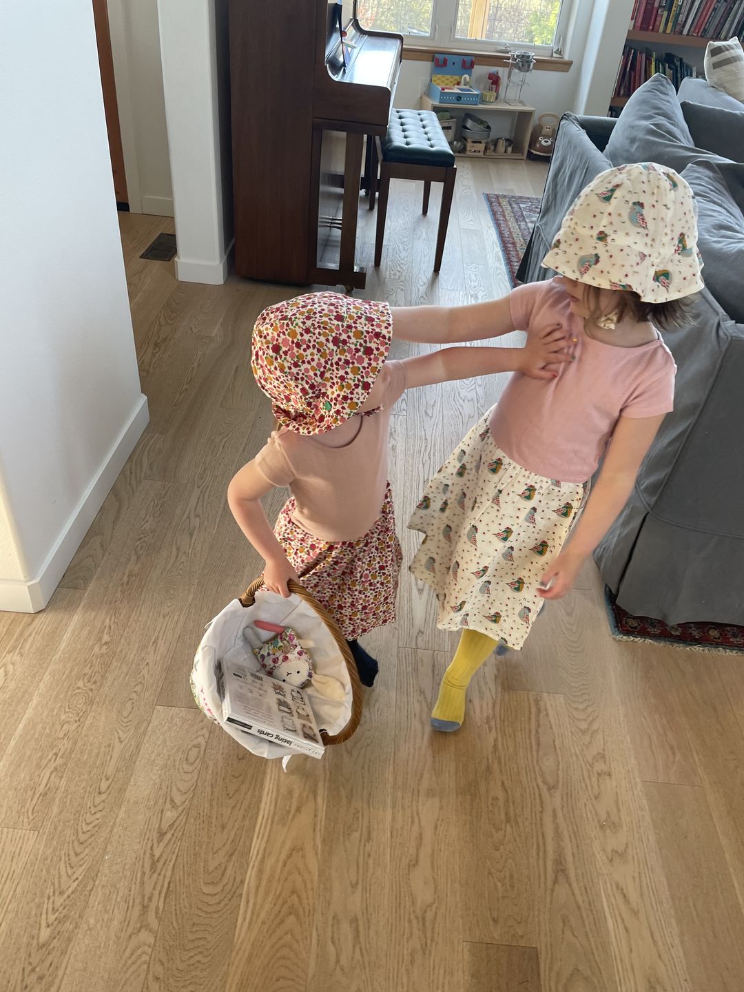 Customer photo review of The Birds Did Sing Pointelle Little Twirler Dress