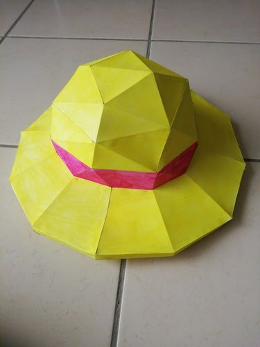 Customer photo review of Patrons Chapeau de paille de Luffy (pdf)