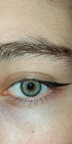 Customer photo review of Citha Gray Contact Lenses(12 months wear)