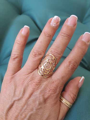 Customer photo review of Bague La Vie en Rose