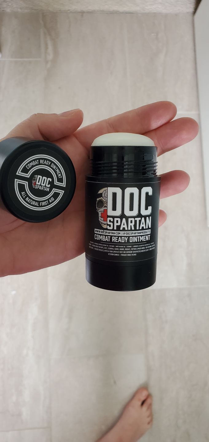 Customer photo review of Combat Ready Ointment - HWD+