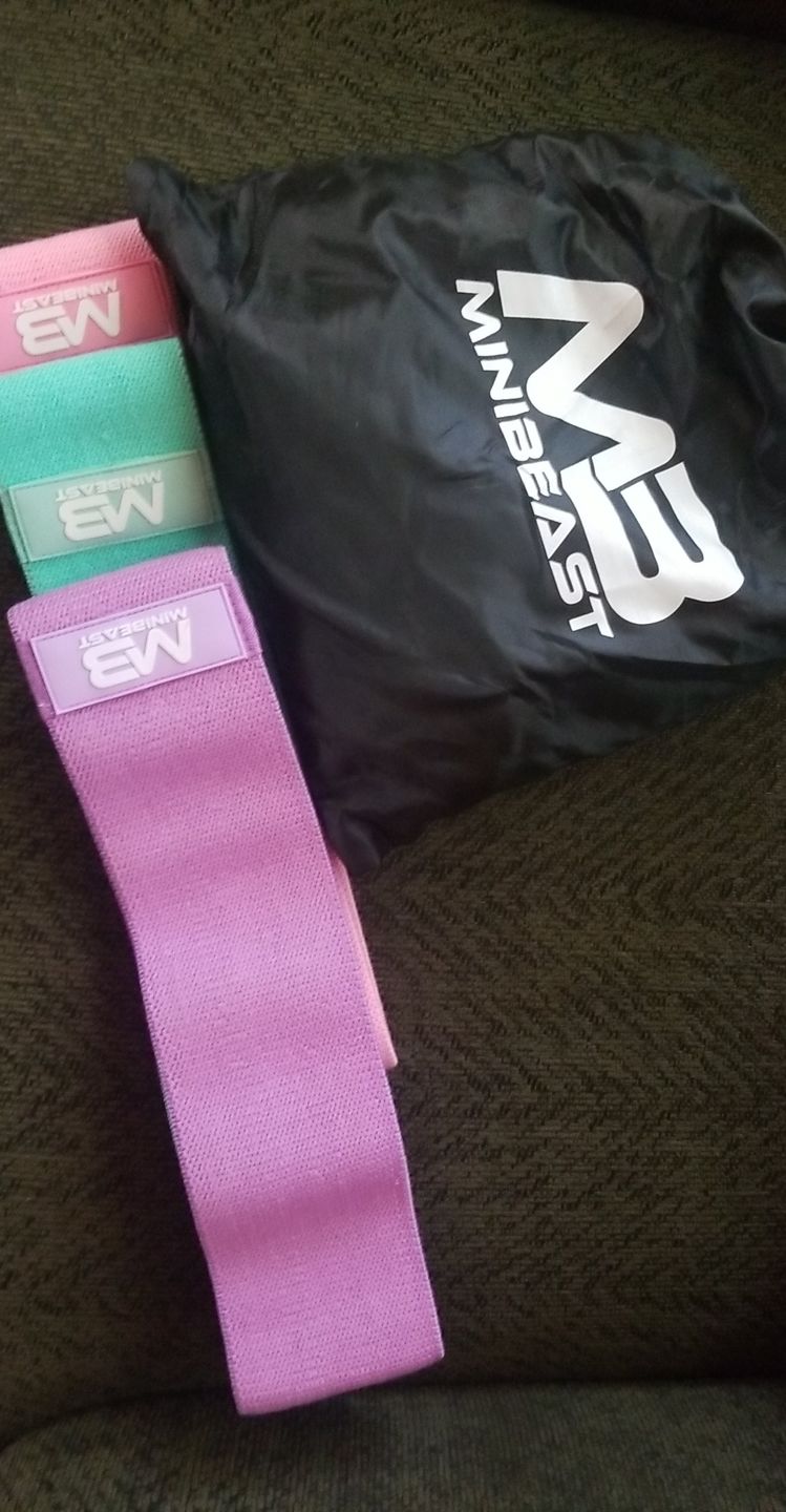 Customer photo review of Minibeast Booty Bands (Set of 3)