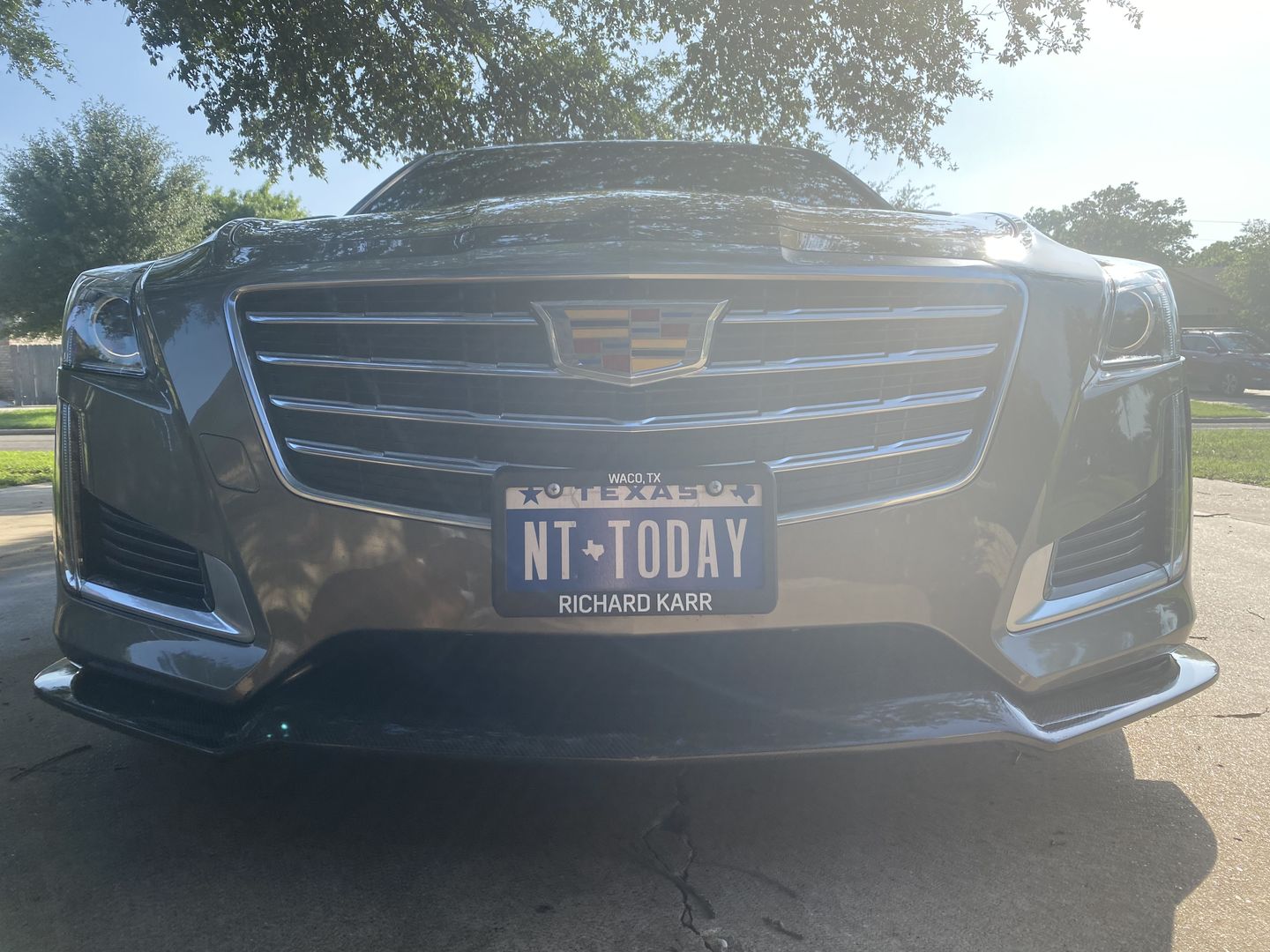 Customer photo review of 2014-19 Cadillac CTS Vsport Performance Front Splitter