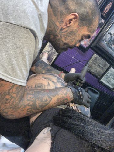 Customer photo review of Signature Tattoo Numbing Cream