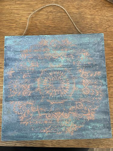 Customer photo review of Cracked Patina