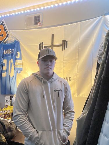 Customer photo review of Original Performance Hoodie - Tan