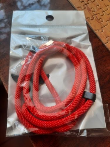 Customer photo review of Adjustable Manta Bracelet - various colours