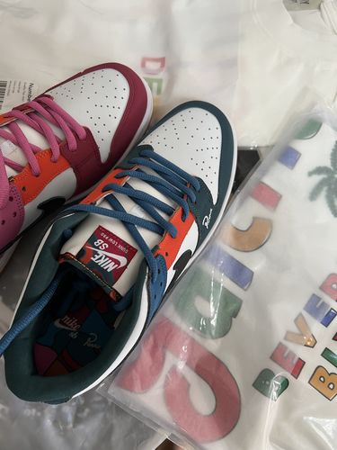 Customer photo review of Parra x Nike SB Dunk Low”Multi-Color 2021″