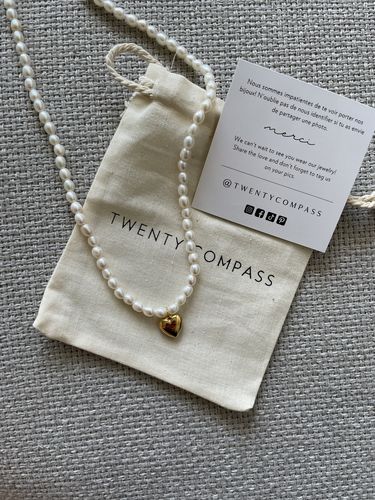 Customer photo review of Collier de perles Rêve - Plaqué Or