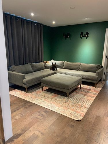 Customer photo review of Amira Moroccan Dusk Rug