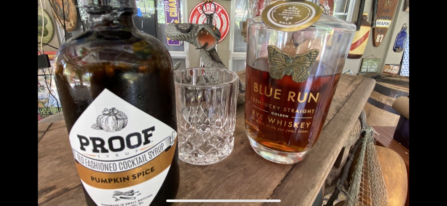 Customer photo review of Old Fashioned Cocktail Syrup Mini Set