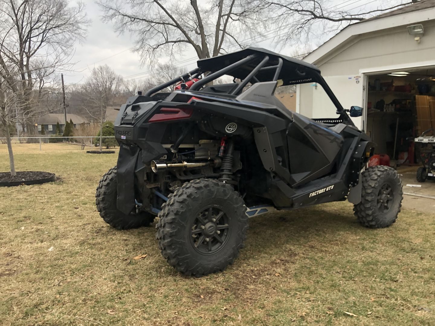 Customer photo review of Turbo RZR Desert Series 3" Full Stainless Exhaust System. Fits XPT, Pro XP , Turbo R & S