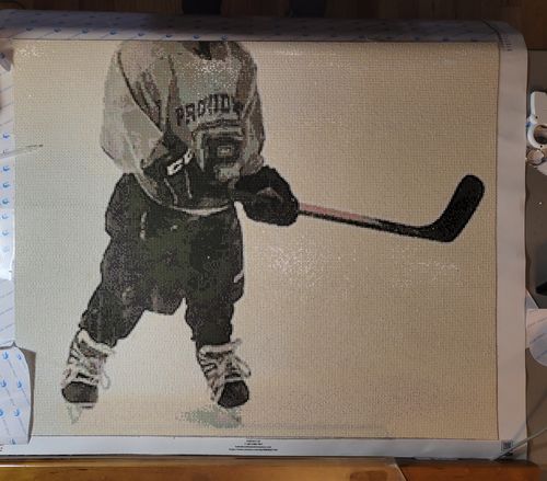 Customer photo review of Custom Diamond Painting Kits for Adults DIY 5D - Photo Diamond Art Shipped from USA