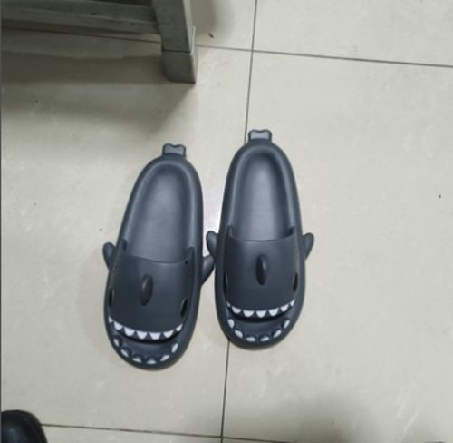Customer photo review of Shark Slippers 2.0