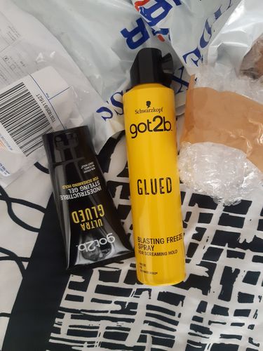Customer photo review of Got2b Glued - Extreme Freeze Spray