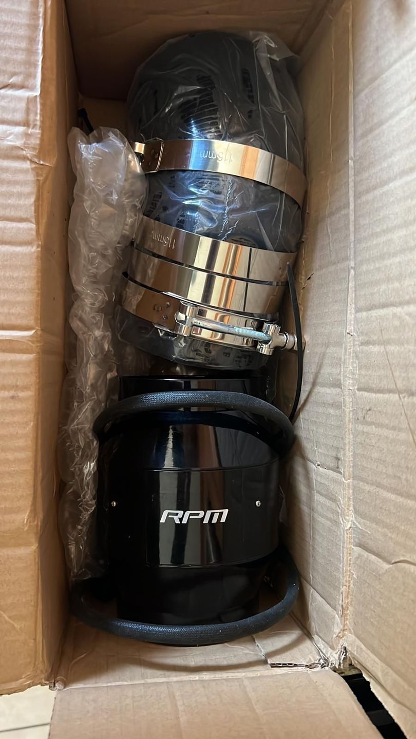 Customer photo review of RPM Can-Am Maverick X3 "ECF" Electric Clutch Fan Kit ~ Lower Clutch / Belt Temperature