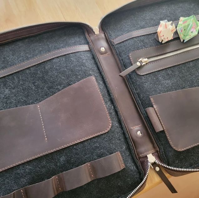 Customer photo review of Leather Organizer