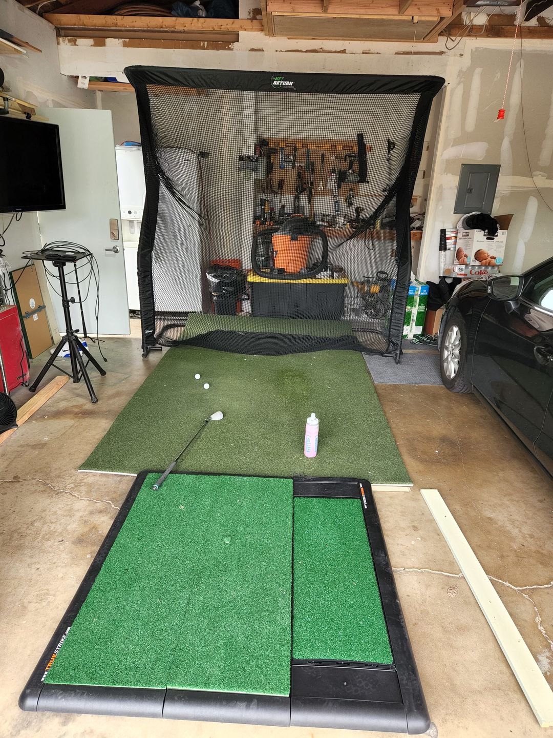 Customer photo review of TrueStrike Golf Mat - Static Impact