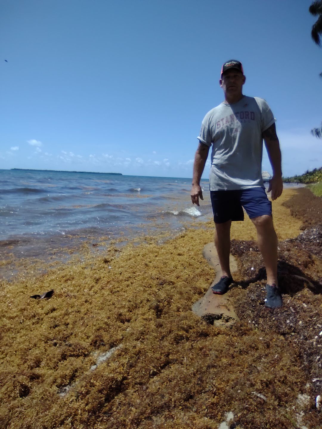 Customer photo review of Hiitave Men's Barefoot Mesh Water Shoes