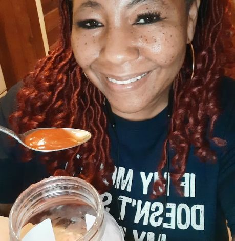 Customer photo review of Premium Strawberry Sea Moss Gel