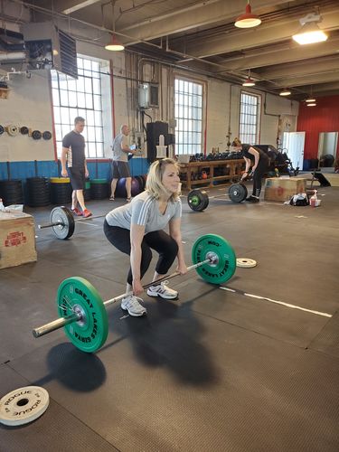 Customer photo review of Great Lakes Girya Polyurethane Bumper Plates