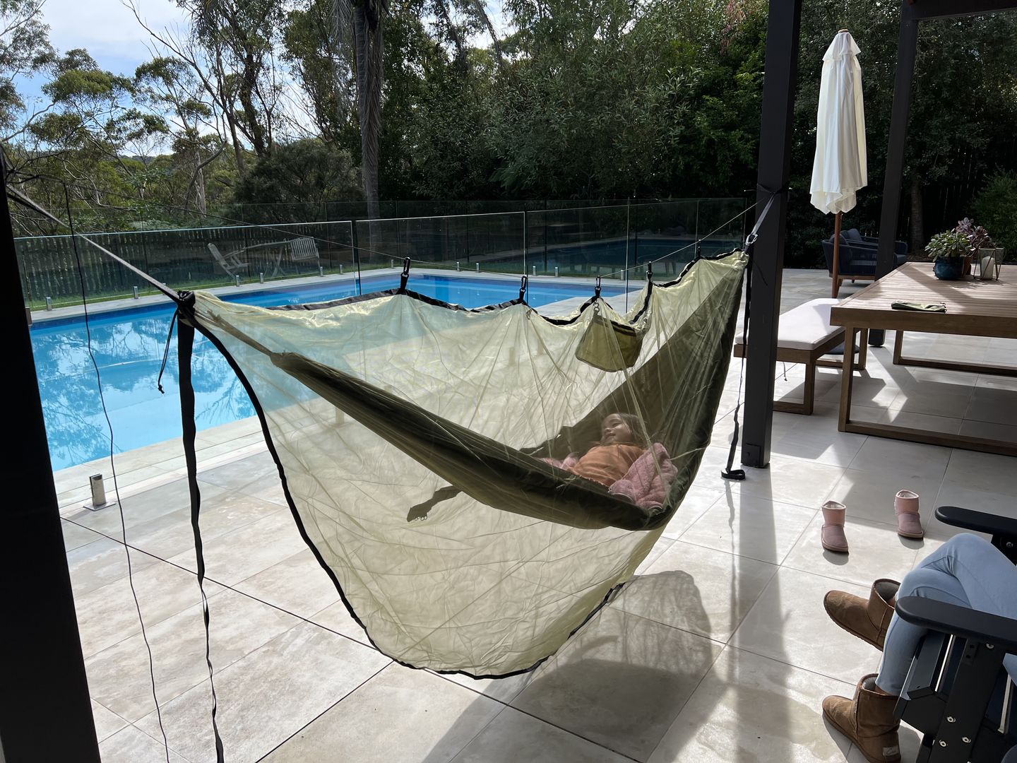 Customer photo review of Ultralight Hammock