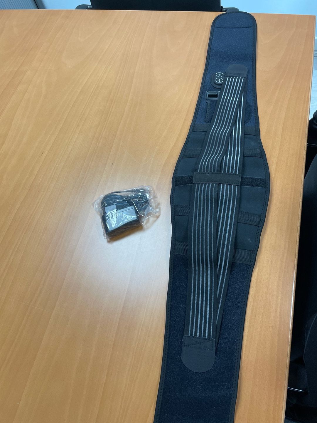 Customer photo review of Lumbar Decompression Belt With Heat & Massage