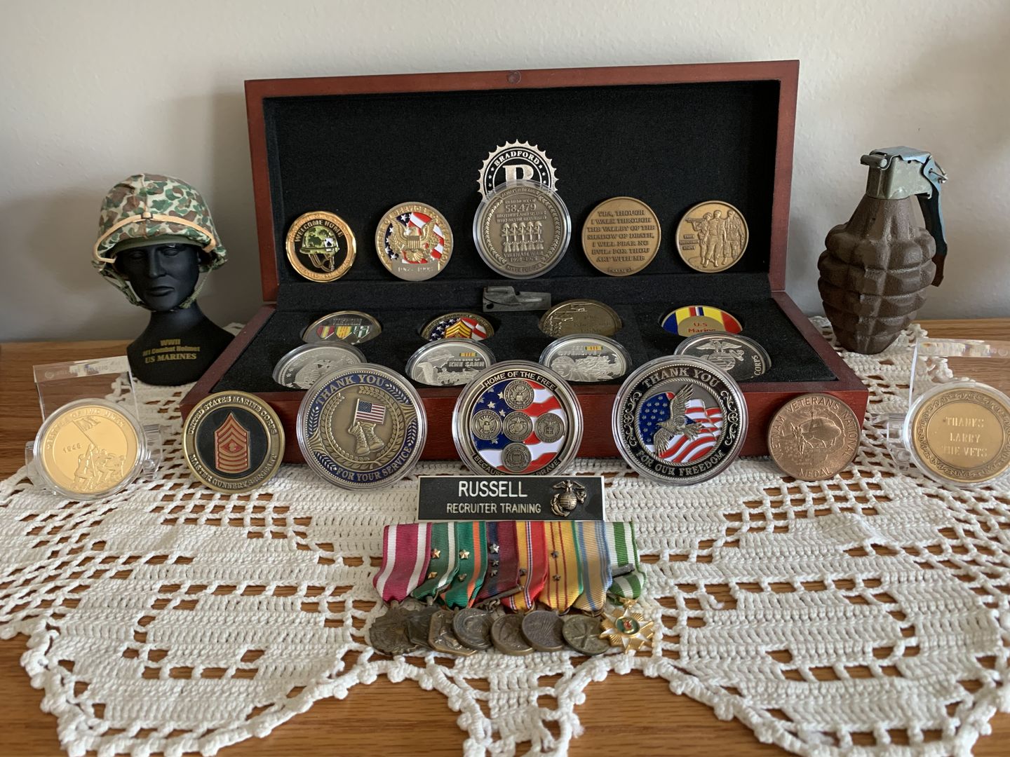 Customer photo review of Thank You For Our Freedom Coin Bundle (5pcs)