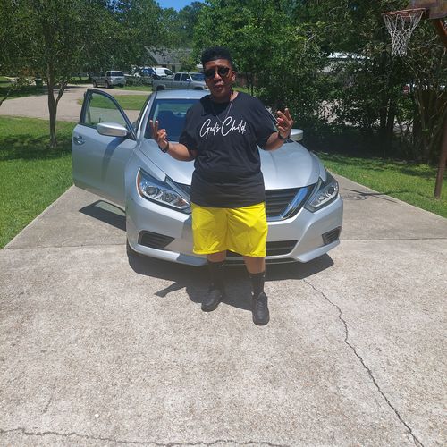 Customer photo review of God`s Child "Big Signature" Tee