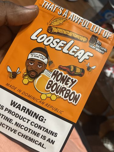 Customer photo review of Desto Dubb Honey Bourbon LooseLeaf (40 Count)
