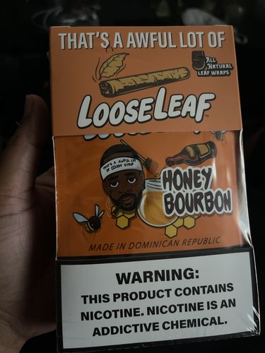 Customer photo review of Desto Dubb Honey Bourbon LooseLeaf (40 Count)