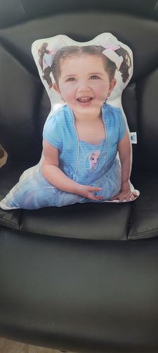 Customer photo review of Create A Custom Object Pillow