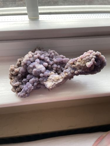 Customer photo review of Grape Agate- 4 (Dolphin Shape 🐬 )