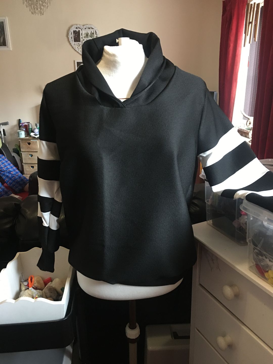 Customer photo review of Plain Fleece/Sweatshirt Remnants