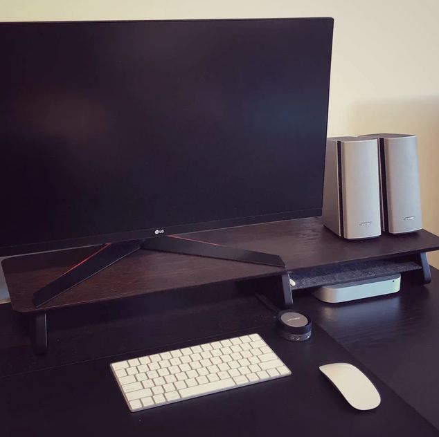Customer photo review of Monitor riser