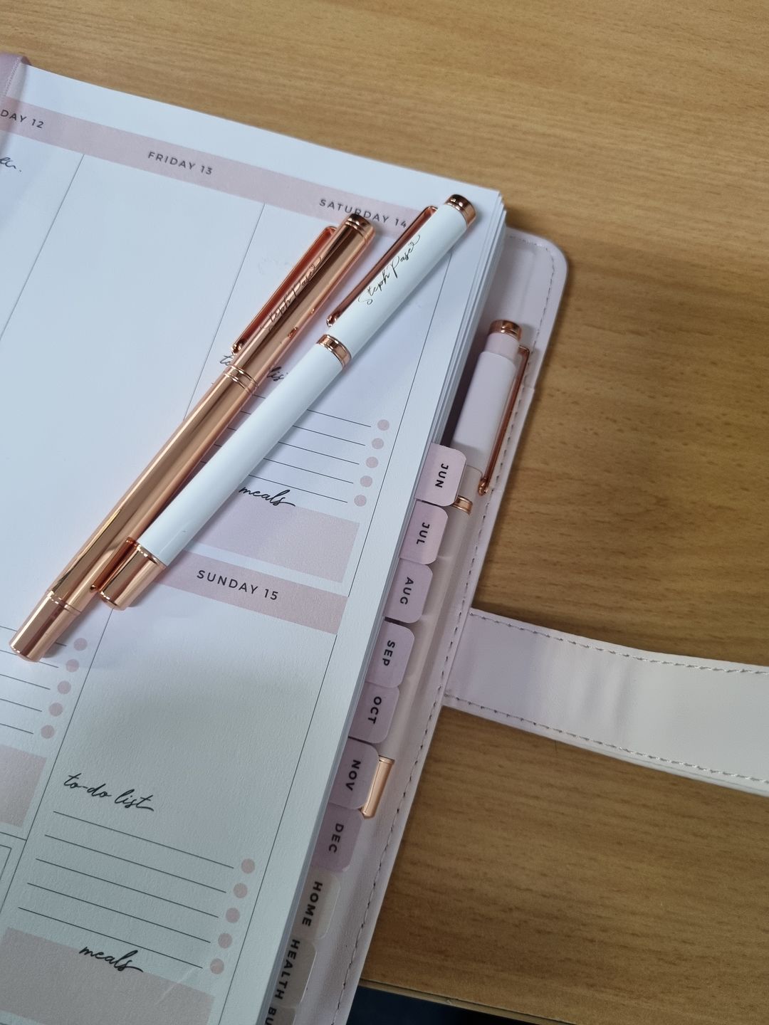 Customer photo review of The Essential Pen Pack ROSE GOLD