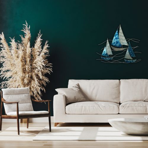 Customer photo review of Metal Wall Art 69x61 DESTINY