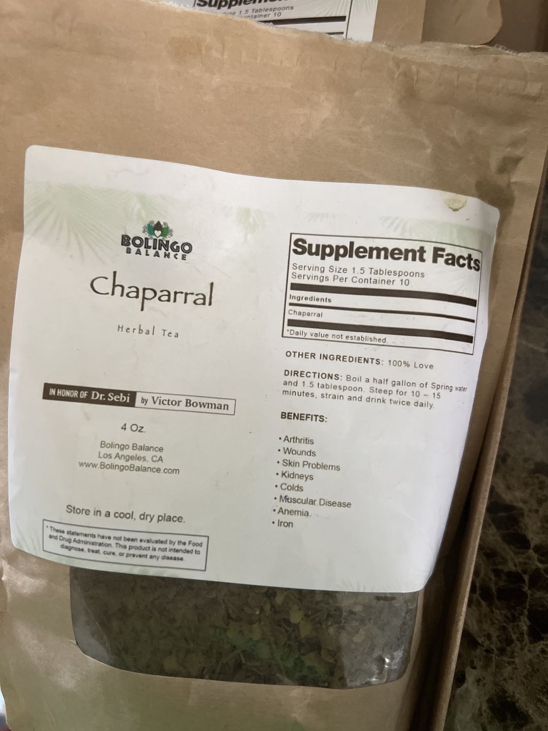 Customer photo review of Chaparral