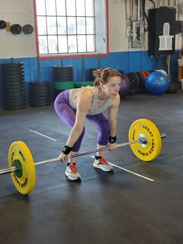 Customer photo review of Great Lakes Girya Polyurethane Bumper Plates