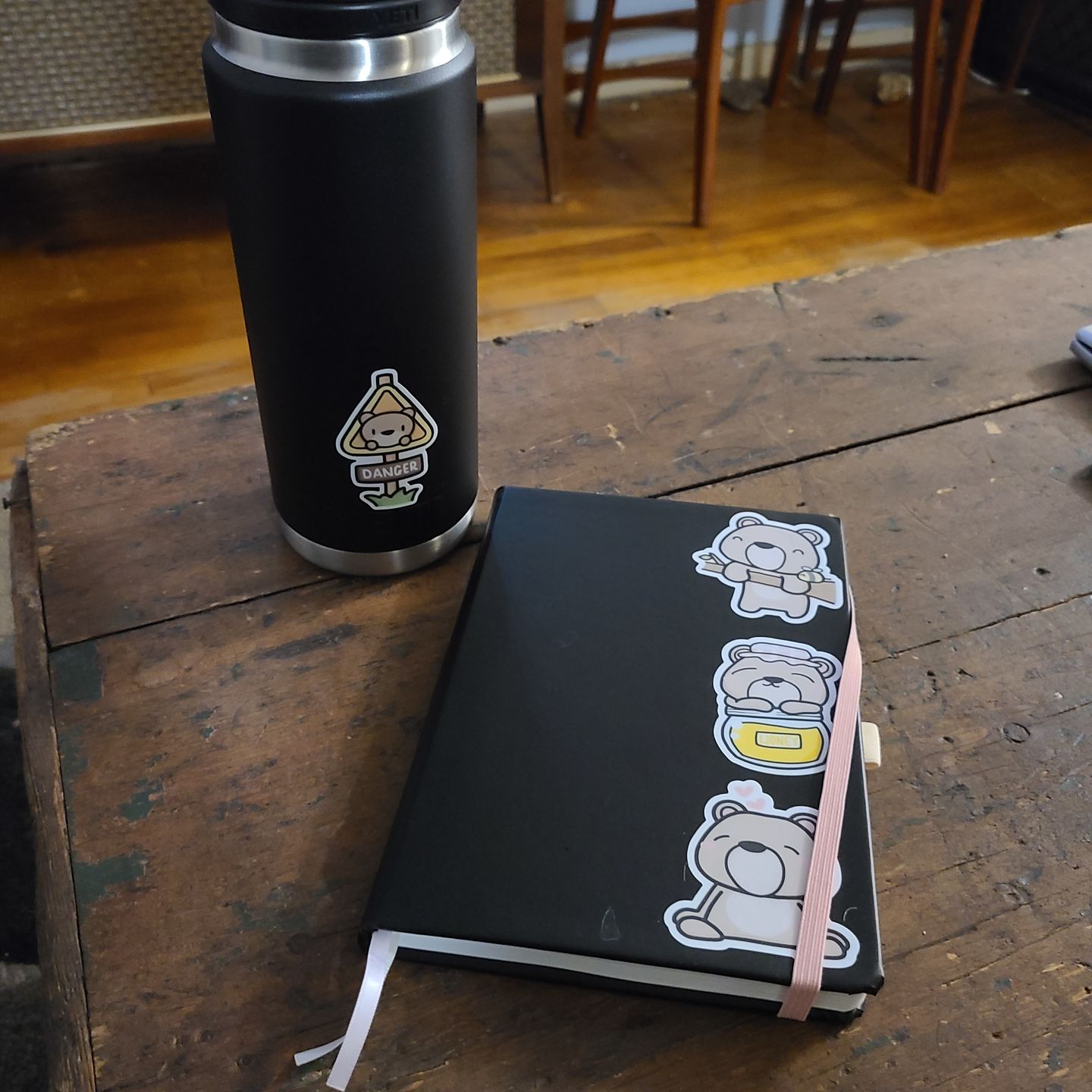 Customer photo review of Bears Die Cut Stickers