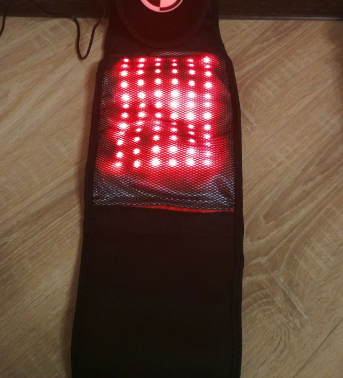 Customer photo review of Lumbar Decompression Belt With Heat & Massage
