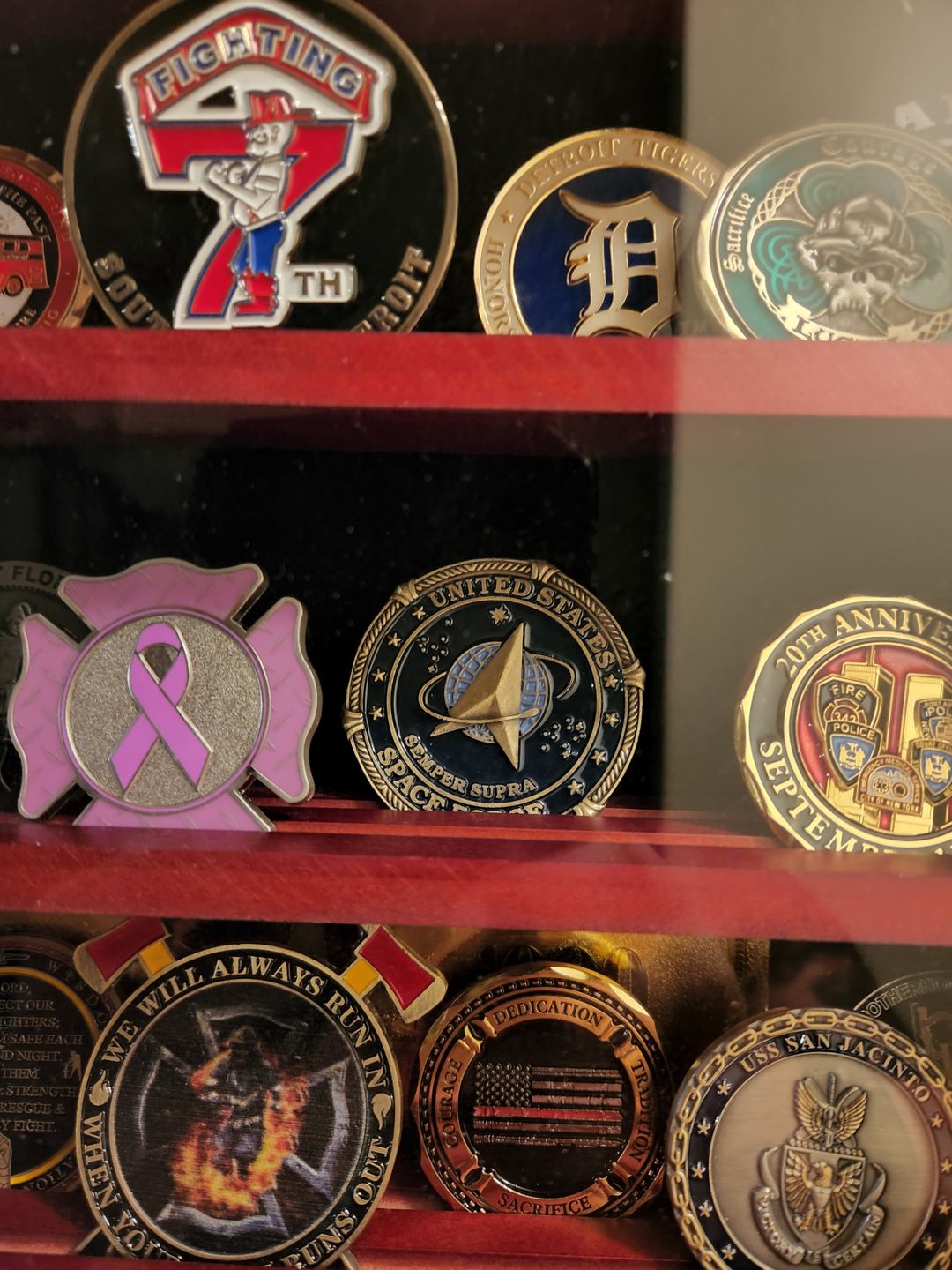 Customer photo review of US Space Force Coin