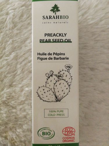 Customer photo review of Sarahbio - huile de pépins de figue de barbarie - 30 mL