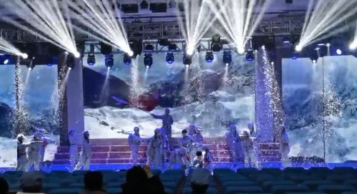 Customer photo review of MOKA SFX MK-S02 1500W Remote Control Snow Mchine