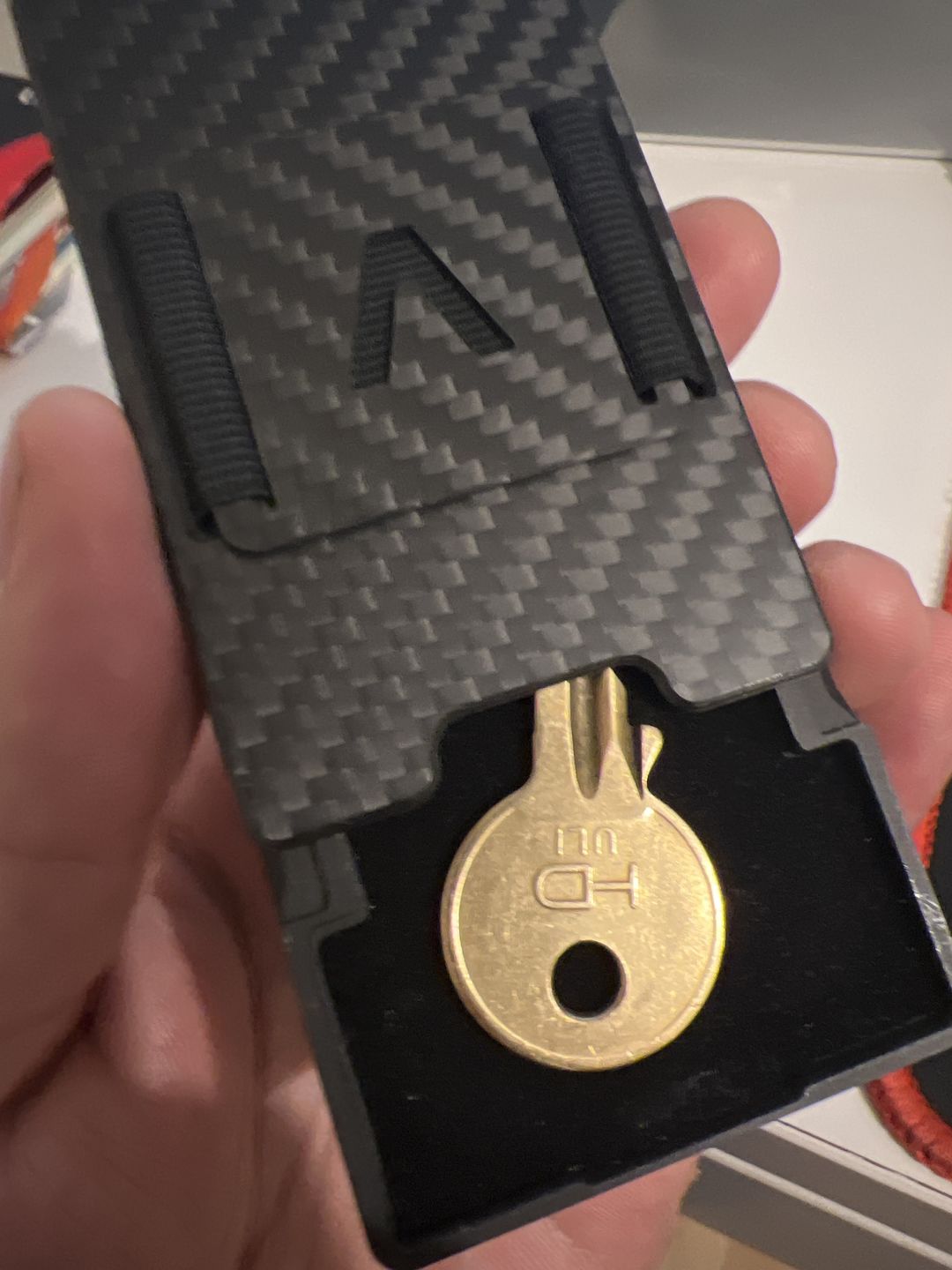 Customer photo review of Coin Compartments